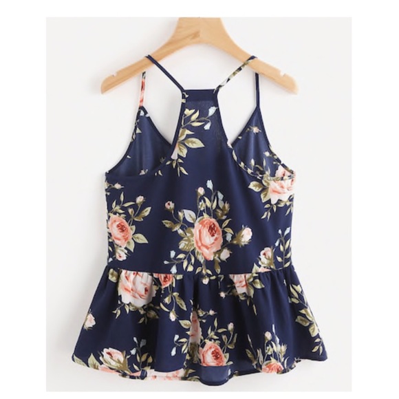 Peplum Halter Cami - Picture 3 of 6